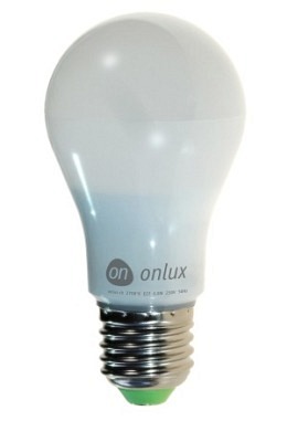 LED Lampe : onlux GloboLux 40 PearLux A55 - 6.4W onlux Power LED - 450lm - 300° - E27 (40W)