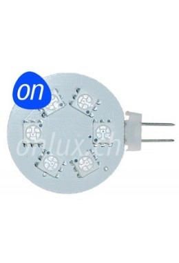 LED Bulb : onlux MicroLux 436 RGB 0.5W SMD - 25lm - 120° - G4 6RGB-SMD