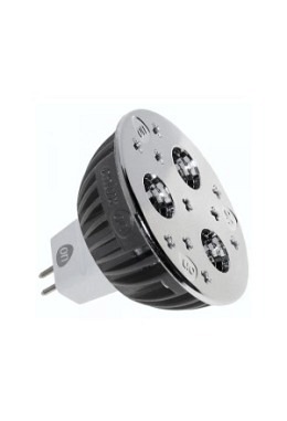 LED Spot Lampe : onlux DeltaLux Florett 827 LED-Spot - 3.5W onlux Power LED - 300lm Halo Ra>80 - 35° - GU5.3 (35W)