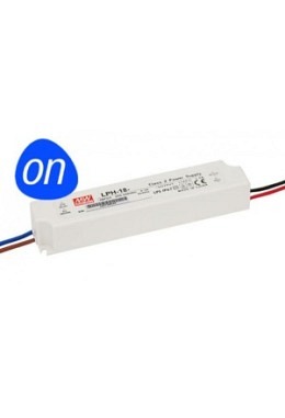 MW LPH LED Power Supply 18W 12V - Constant Voltage - IP67