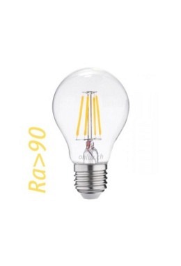 LED Bulb : onlux FiLux A60-4C E27 4-Filament LED 230V - 3.1W 360lm Ra>90 300°(35W)