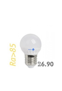 LED Bulb : onlux GloboLux P45-MS-38 927 E27 Halo 4.9W 410lm 2700°K Ra > 85