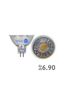 LED Spot Lampe : onlux MiroLux 25 GU5.3 COB-LED 12V - 3.0W 250lm Ra>85 36°(28W)